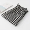 100% Cotton Home Pajama Pants Cotton Plaid Sleep Bottoms Sleeping Lounge Pants Plus Size Sleep Wear for Mens and Womens Wear - Image 2