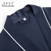 25 momme 100% mulberry silk robes men Long sleeve real silk high quality pure color elegance robes Wedding dressing gown S5718 - Image 2