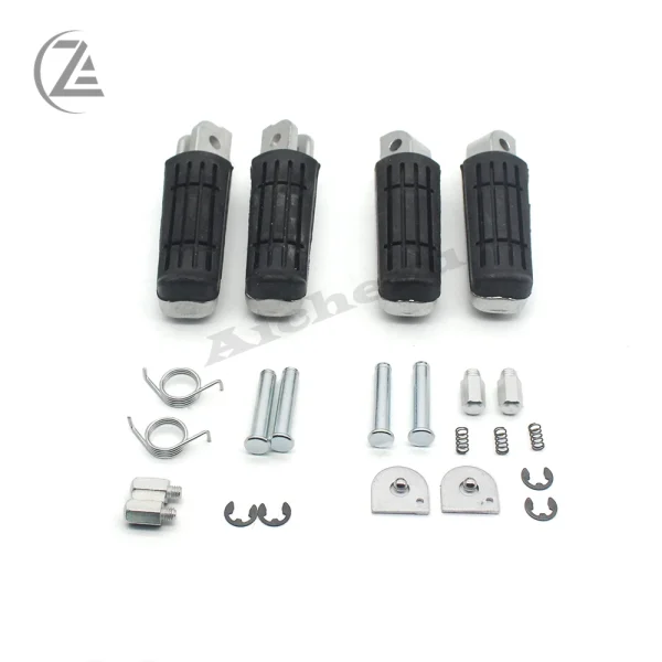 ACZ Motorcycle Front Rear Footrests Foot Pegs for Yamaha FZ400 FZ600 FZS600 FZS1000 FZ1000 FZ-8 FZ8 FZ6 FZ1 XJ600 XJ900 TDM850 T