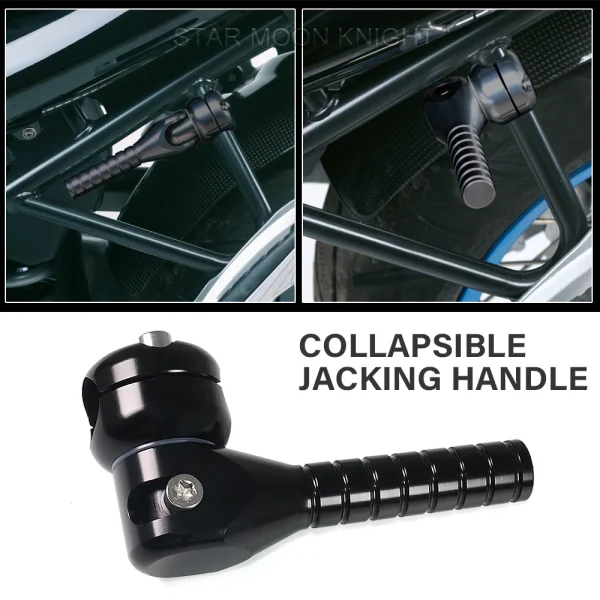 Collapsible Jacking Handle Fold-away Lifting Handle Lever For BMW R 1200 GS R1200GS Adv R 1100 GS R 1150GS R1150R R850GS R850R