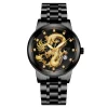 Fashion Gold Dragon Watch Men Luxury Stainless Steel Business Casual Quartz Wristatch Date Male Clock Montre Homme Drop Shipping - Image 6