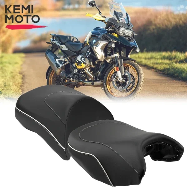 For BMW R1200GS R1250GS Adventure Motorcycle Passenger Seat Cushions Motorcyclist Front Rear Seat Camelback Cushion Pillion