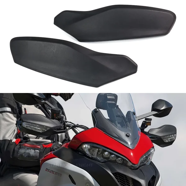 For Ducati Multistrada 950 1200 1260 V2 Motorcycle Accessories Upper Handguards Hand Guards Fairing Kit Protector Windshield