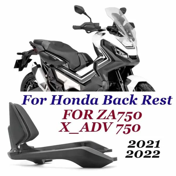 For Honda XADV 750 X-ADV 750 FORZA 750 NSS 750 2021 2022 Motorcycle Passenger Seat Rear Backrest Passenger Back Rest Pad Kit