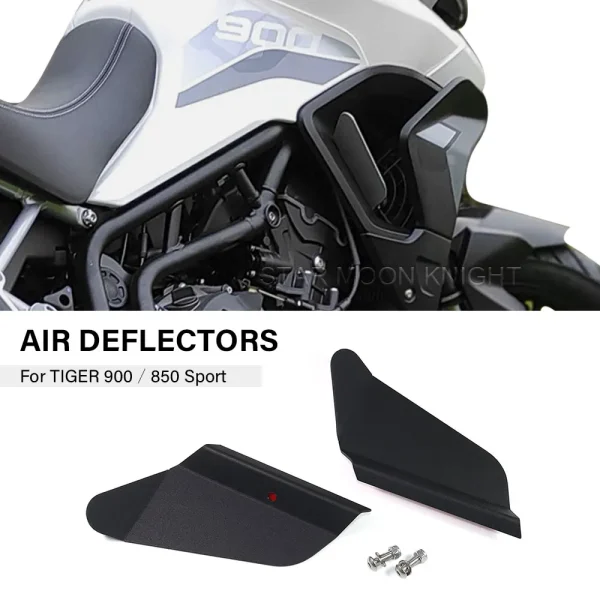 For Tiger 900 GT PRO LOW RALLY PRO Motorcycle Aluminum Radiator Fan Airflow Air Deflectors For Tiger 850 Sport Accessories