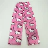 Hello Kitty Cotton Loose Summer Style Ladies Pajama Pants Pyjama Trousers Women Men Cartoon Sleep Bottoms Lounge Wear Girl Sleep - Image 2