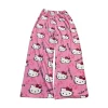 Hello Kitty Cotton Loose Summer Style Ladies Pajama Pants Pyjama Trousers Women Men Cartoon Sleep Bottoms Lounge Wear Girl Sleep - Image 6