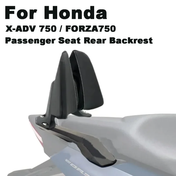 Motorcycle Passenger Seat Rear Backrest Cushion Back Rest Pad For Honda X-ADV 750 FORZA750 2021 2022 FORZA 750 Accessories