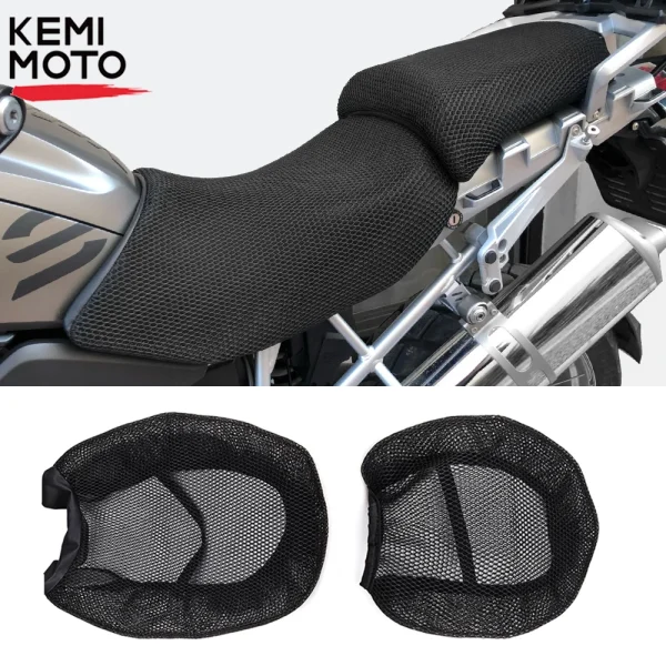 Motorcycle Protecting Cushion Seat Cover For BMW R1200GS R 1200 GS LC ADV Adventure R1250GS Fabric Saddle Seat Cover Accessories