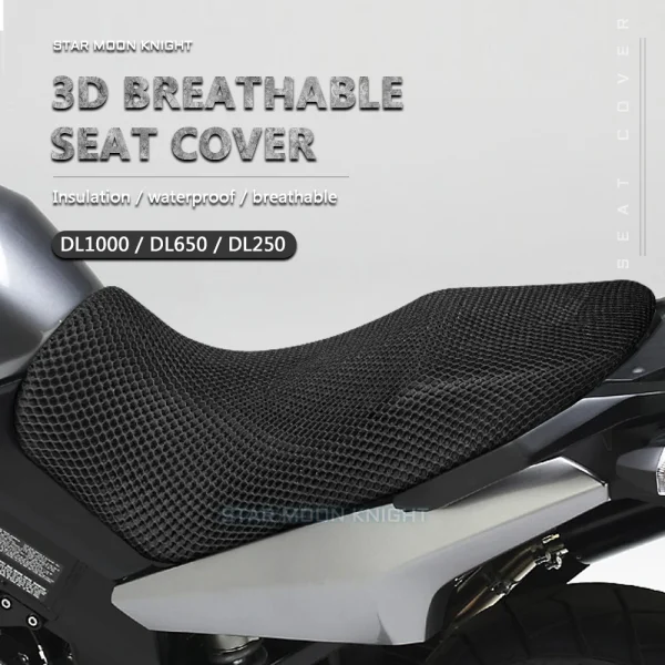 Motorcycle Protecting Cushion Seat Cover For Suzuki V-Strom VStrom DL1000 DL650 DL250 DL 1000 650 Nylon Fabric Saddle Seat Cover