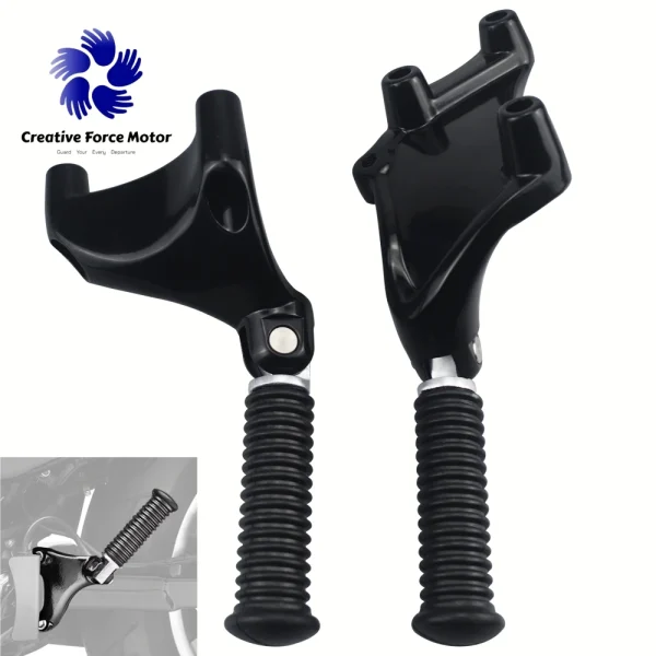 Motorcycles Rear Passenger Foot Pegs Mount Bracket Footrests moto accessories Pedal For Harley Sportster XL1200 14-22 Iron 883