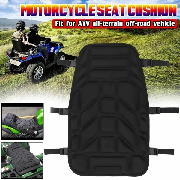 New Motorcycle Seat Cushion Cover Pad Universal Street Bike ATV Off-Road Saddle Pad for Yamaha Suzuki Honda Kawasaki