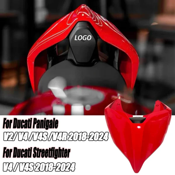 New Street Fighter For Ducati Panigale V2 V4 V4R V4S 2018 - 2024 Streetfighter V4 Seat Cover Tail Fairing Rear Single Seat Hump