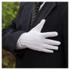 New White Formal Gloves Tactical Gloves Tuxedo Magician housekeeper Honor Guard Parade Santa Men Inspection Winter Gloves 1Pair - Image 4