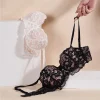 Sexy Lace Bra Women 1/2 Cup Underwire Bras Ladies Push Up Underwear Trendy Floral Brassiere Female Comfortable Intimates - Image 2