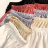 Summer Women Pajamas Shorts Ice Silk Satin Safety Short Pants Lady Underskirt Fashion Cool Sleep Bottoms Female Sleepwear Shorts - Image 3