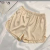 Summer Women Pajamas Shorts Ice Silk Satin Safety Short Pants Lady Underskirt Fashion Cool Sleep Bottoms Female Sleepwear Shorts - Image 6