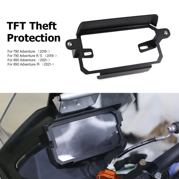 TFT Theft Protection For 790 Adventure R S （2019-）890 Adventure R （2021-）Accessories Meter Frame Instrument Guard