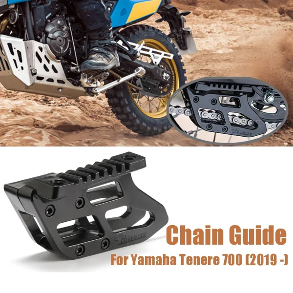 Tenere700 Chain Guid Motorcycl For Yamaha T7 Tenere 700 2019 2020 2021 2022 2023 Chain Guide Protection Cover Guide Stablize