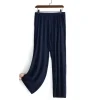 Women Spring Autumn Cotton Pajama Pants Comfortable Loose Home Wear Wide Leg Sleepwear Pant Plus Size Ladies Trousers 2XL-7XL - Image 3