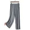 Women Spring Autumn Cotton Pajama Pants Comfortable Loose Home Wear Wide Leg Sleepwear Pant Plus Size Ladies Trousers 2XL-7XL - Image 4