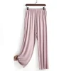 Women Spring Autumn Cotton Pajama Pants Comfortable Loose Home Wear Wide Leg Sleepwear Pant Plus Size Ladies Trousers 2XL-7XL - Image 5