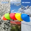 10/5PCS Soccer Cones Football Training Equipment Pro Disc Cones Cross Track Agility Exercise Obstacles Avoiding Sport Training - Image 4