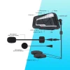 1200M Motorcycle Intercom Helmet Headset Helmet Bluetooth Intercom Wireless Waterproof Moto Headset Interphone 2 Rides - Image 6