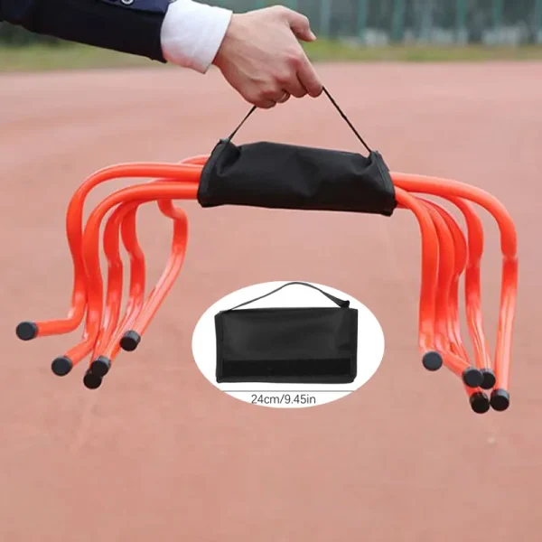 1PC 24cm Hurdles Soccer Storage Hurdle Carry Football Agility Cloth Set Container Wrapper Training Equipment Carrier Accessories