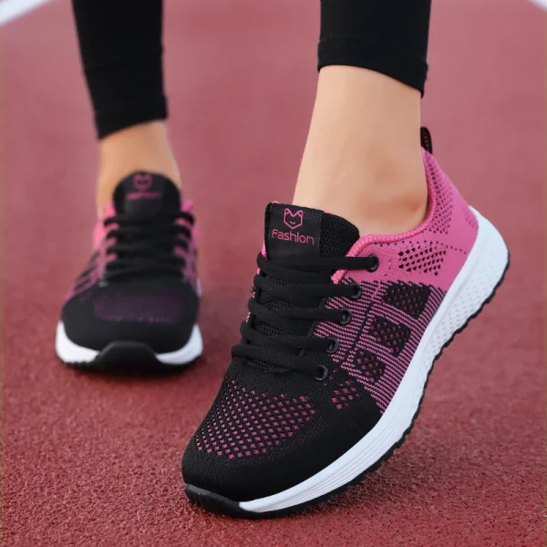 2023 Women Sport Shoes Fashion Platform Sneakers Ladies Spring Winter Flats Running Shoes for Woman