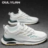 2024 Fashion Men's Sneakers Lightweight Wear-resistant Anti Slip Running Shoes Casual White Footwear Men Summer Sports Shoes - Image 2