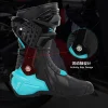 2024 Professional Motocross Boots Men Women Motorcycle Boots Men's Microfiber Leather Waterproof Boots Moto for Riding 4 Coloue - Image 6