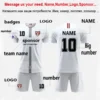 22/23 Kids Men Football Jersey Set 2 Piece Quick Dry Children Male Plus Size Sports Clothing Custom Training Soccer Uniform Suit - Image 2