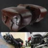 2X Motorcycle Saddlebag Leather Luggage Saddle Bags Outdoor Side Bag For Harley Sportster XL 883 XL 1200 Touring Dyna Softail FL - Image 4