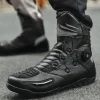 37-48 Motorcycle Boots Non-Slip Studded Boots Leather Enduro Motorcycle Boots Men's Biker Boot Four Seasons Riding Racing Shoes - Image 6