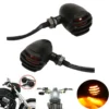 4 PCS LED Motorcycle Turn Signals Blinker Indicator Lights For Suzuki Intruder Volusia VS 700 750 800 1400 1500 - Image 2