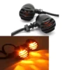 4 PCS LED Motorcycle Turn Signals Blinker Indicator Lights For Suzuki Intruder Volusia VS 700 750 800 1400 1500 - Image 3