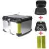 55L 65L 80L Universal Motorcycle Rear Luggage Trunk Storage Moto Top Case Box Waterproof Helmet Key Lock Tail Toolbox Aluminum - Image 5