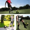 Adjustable Football Kick Trainer Adults Kids Soccer Ball Training Equipment Trainer Solo Practice Elastic Belt Sports Assistance - Image 2