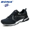 BONA Running Shoes Men Fashion Outdoor Light Breathable Sneakers Man Lace-Up Sports Walking Jogging Shoes Man Comfortable - Image 4