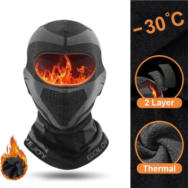 Balaclava Motorcycle Face Mask Full Face Winter Breathable Ski Mask Motorcycle Cycling Bike Scarf Hat Casco Moto Helmet Hood