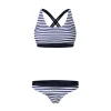 Bikinis Sets Swimsuit For Women Bandeau Padded Push Up Off Shoulder Swimsuit Swimwear Bikini Set Swimwear For Women - Image 4