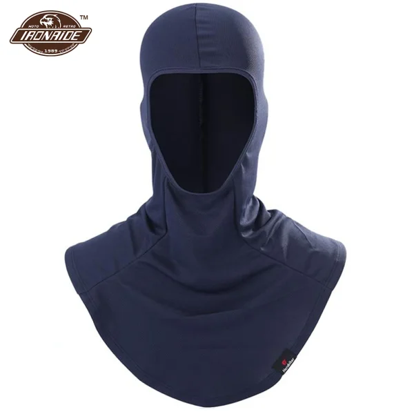 Breathable Balaclava Motorcycle Full Face Mask Motorbike Cycling Bike Mask Motocross Helmet Hood Moto Riding Neck Face Mask