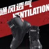 Breathable Men's Biker Boots Wear-resistant Motorcycle Boots Anti-slip Motocross Shoes Anti-fall Motorcycle Equipment For Summer - Image 2