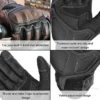 Brown Vintage Leather Motorcycle Gloves Men CE Certification Motorbike Riding Touch Screen Motocross Moto Racing Biker Glove XXL - Image 5