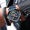 CURREN New Fashion Watches with Stainless Steel Top Brand Luxury Sports Chronograph Quartz Watch Men Relogio Masculino - Image 5