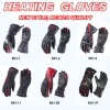 Carbon Fiber Motorcycle Heating Gloves Motocross Glove Waterproof Touch Screen Rechargeable Electric Heated Guantes for Winter - Image 4