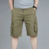 Cargo Shorts Men Summer Casual Mulit-Pocket Shorts 2024 Men Joggers Shorts Trousers Men Breathable Big Tall 42 44 46 Large Size - Image 3