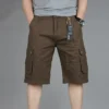 Cargo Shorts Men Summer Casual Mulit-Pocket Shorts 2024 Men Joggers Shorts Trousers Men Breathable Big Tall 42 44 46 Large Size - Image 5