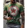 Castrol Men's T-Shirt 3D Graphics Texaco Car Oil Pullover Fashion Summer Casual Top Sweatshirt Men's Clothing Harajuku T-Shirt - Image 5